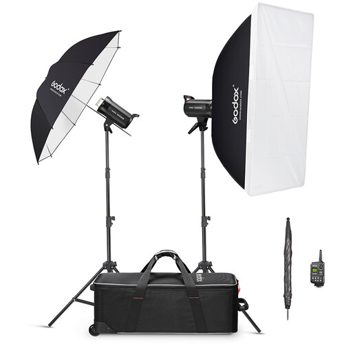 Bộ Kit Đèn Flash Studio Godox SK300II-V Monolight