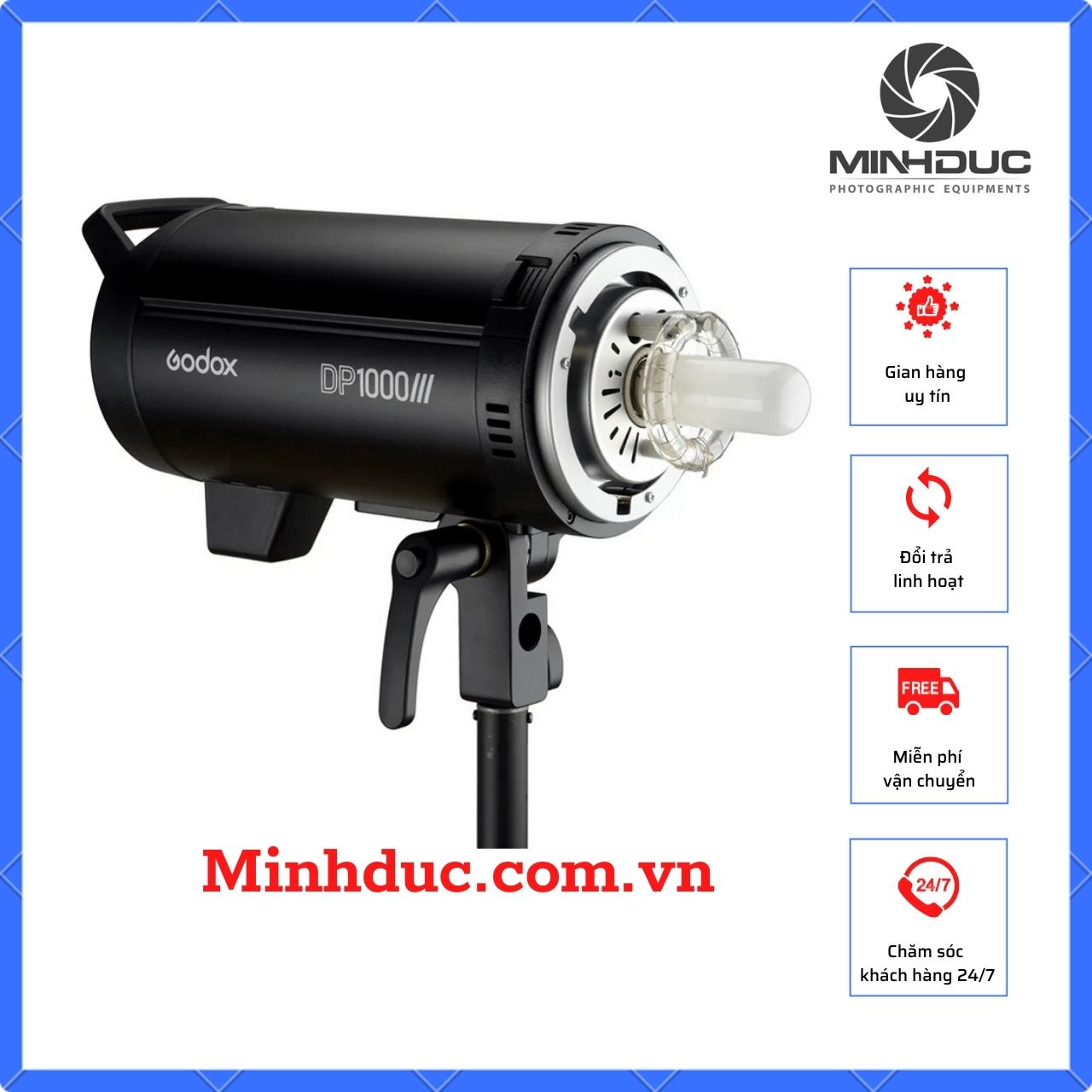 Đèn Flash Studio Godox DP1000III 1000w
