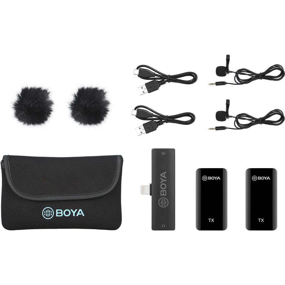 Mic Thu Âm Chuyên Nghiệp BOYA BY-XM6 S4 For IOS