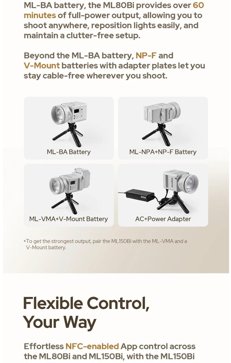 Đèn Led Godox ML80 Bi-Color
