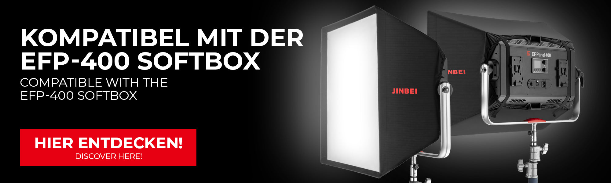Đèn led Jinbei EFP-400 Bi color